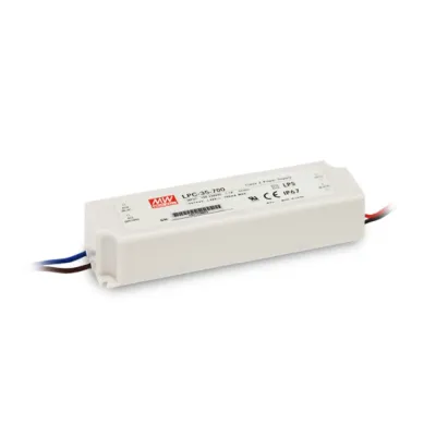 Стабилизатор тока AC-DC, 33,6Вт, IP67, вход 90...264В AC, выход 700мА9-48В, изоляция 3000В AC