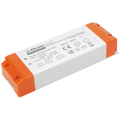Драйвер светодиодный LED (200Вт 24В), 200W вход 220-240V, выход 24V 8,33A, IP20