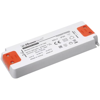 Драйвер светодиодный LED (100Вт 12В), 100W вход 220-240V, выход 12V 8,33А, IP20