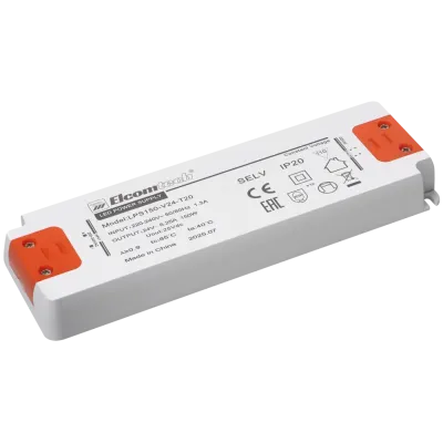 Драйвер светодиодный LED (150Вт 24В), 150W вход 220-240V, выход 24V 6,25A, IP20