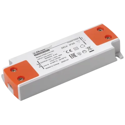 Драйвер светодиодный LED (20Вт 12В), 20W вход 220-240V, выход 12V 1,67A, IP20