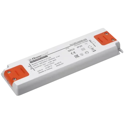 Драйвер светодиодный LED (30Вт 12В), 30W вход 220-240V, выход 12V 2,5A, IP20