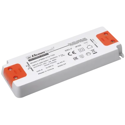 Драйвер светодиодный LED (60Вт 12В), 60W вход 220-240V, выход 12V 5A, IP20