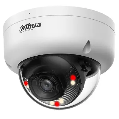 Видеокамера IP 2Мп купольная уличная ИК/LED-30м c PoE (2.8мм)