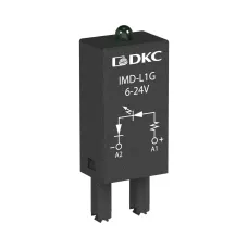 Модуль индикации и защиты, LED зелёный+диод, 6-24V DC