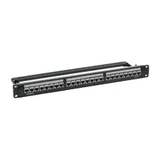 Патч-панель 191UCAT5E 24 модуля RJ45 экранированная