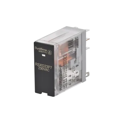 Реле промежуточное 8A 2CO 230VAC LED