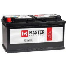 Аккумулятор автомобильный MASTER BATTERIES 100Ah L+