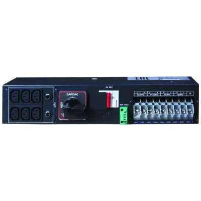 Байпас ручной внешний MBS46APDU-511v4, 63A, с PDU, исполнение Rack (выход: клеммная колодка + IEC 4хC13)