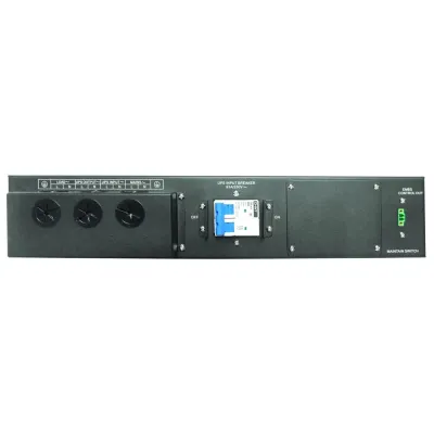 Байпас ручной внешний MBS63A11R, 63A, исполнение Rack (выход: клеммная колодка)
