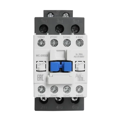 Контактор магнитный BA47 MC-25D22Q7 3P 2NO+2NC/25A/380VAC