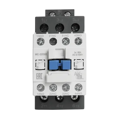 Контактор магнитный BA47 MC-32D22BD 3P 2NO+2NC/32A/24VDC
