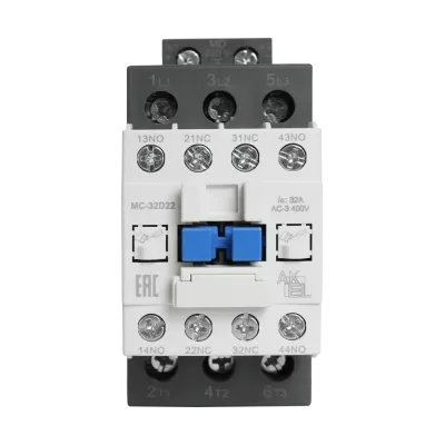 Контактор магнитный BA47 MC-32D22MD 3P 2NO+2NC/32A/220VDC