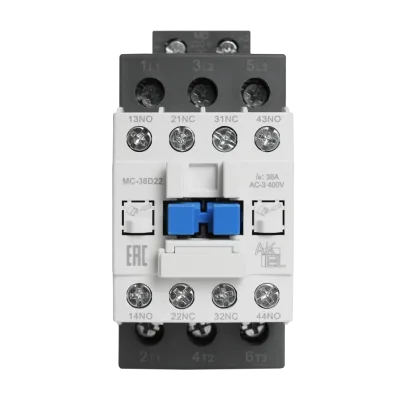 Контактор магнитный BA47 MC-38D22MD 3P 2NO+2NC/38A/220VDC