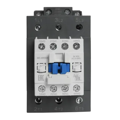 Контактор магнитный BA47 MC-65D22BNE 3P 2NO+2NC/65A/24~60VDC