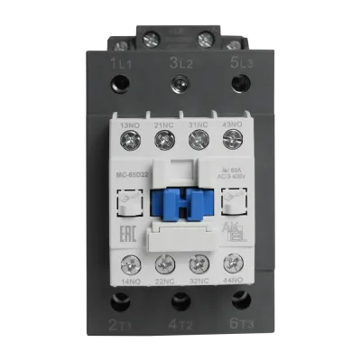 Контактор магнитный BA47 MC-65D22KUE 3P 2NO+2NC/65A/220VAC/DC