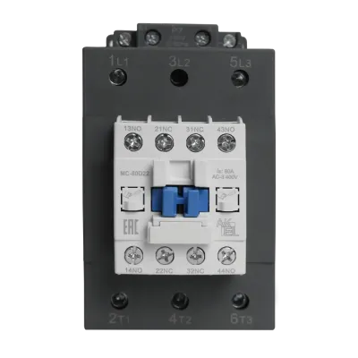 Контактор магнитный BA47 MC-80D22P7 3P 2NO+2NC/80A/230VAC