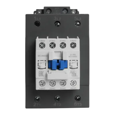 Контактор магнитный BA47 MC-95D22P7 3P 2NO+2NC/95A/230VAC