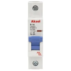 Выключатель автоматический ВА47-MCB-H-AKSOL-1P-B16-AC 1P/16A/B/10кА