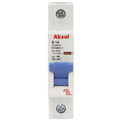 Выключатель автоматический ВА47-MCB-H-AKSOL-1P-B16-AC 1P/16A/B/10кА