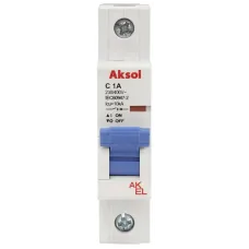 Выключатель автоматический ВА47-MCB-H-AKSOL-1P-C25-AC 1P/25A/С/10кА