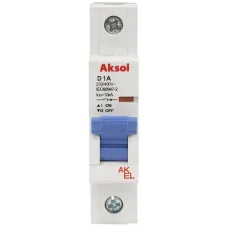 Выключатель автоматический ВА47-MCB-H-AKSOL-1P-D6-AC 1P/6A/D/10кА