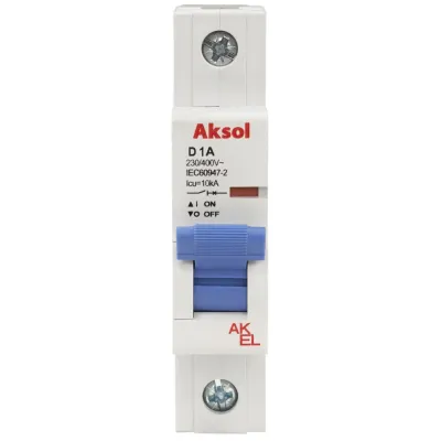 Выключатель автоматический ВА47-MCB-H-AKSOL-1P-D6-AC 1P/6A/D/10кА