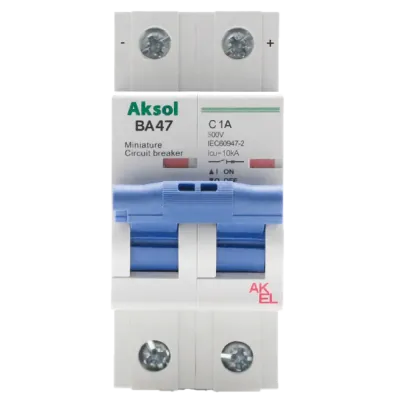 Выключатель автоматический ВА47-MCB-H-AKSOL-2P-C32-DC 2P/32A/С/500VDC/10кА