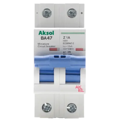 Выключатель автоматический ВА47-MCB-H-AKSOL-2P-Z3-DC 2P/3A/Z/10кА