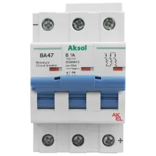 Выключатель автоматический ВА47-MCB-H-AKSOL-3P-B4-DC 3P/4A/B/10кА