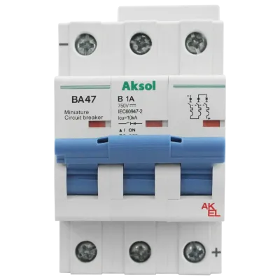 Выключатель автоматический ВА47-MCB-H-AKSOL-3P-B4-DC 3P/4A/B/10кА