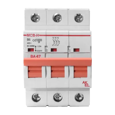 Выключатель автоматический ВА47-MCB-H-3P-B40-AC 3P/40A/B/10кА