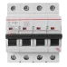 Выключатель автоматический ВА47-MCB-N-4P-C10-AC 4P/10A/C/6кА
