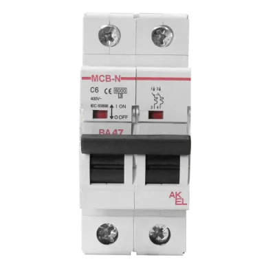 Выключатель автоматический ВА47-MCB-N-2P-C4-AC 2P/4A/C/6кА