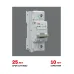 Выключатель автоматический AV-125 1P 125A (C) 10kA AVERES