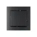 ATLASDESIGN SMART 1-кл. ВЫКЛЮЧАТЕЛЬ с подсв., Zigbee, сх.1, L+N, 10А, мех., КАРБОН
