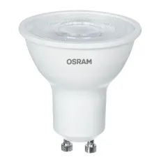 Лампа светодиодная LED 7Вт GU10 2700К 700Лм CRI95 спот 170-250В (замена 75Вт) OSRAM прозрачный рассеиватель