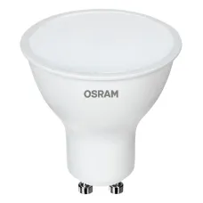 Лампа светодиодная LED 7Вт GU10 4000К 700Лм CRI95 спот 170-250В (замена 75Вт) OSRAM матовый рассеиватель