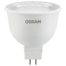 Лампа светодиодная LED 10Вт GU5.3 4000К 1000Лм CRI95 спот 170-250В (замена 100Вт) OSRAM прозрачный рассеиватель