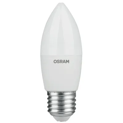 Лампа светодиодная LED 10Вт E27 4000К 1000Лм CRI95 свеча 170-250В (замена 75Вт) OSRAM