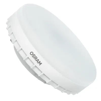 Лампа светодиодная LED 6Вт GX53 2700К 600Лм CRI95 таблетка 170-250В (замена 60Вт) OSRAM матовый рассеиватель