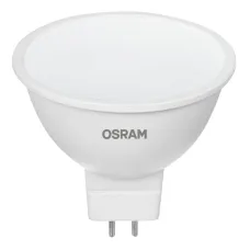 Лампа светодиодная LED 7Вт GU5.3 4000К 700Лм CRI95 спот 12В (замена 75Вт) OSRAM матовый рассеиватель