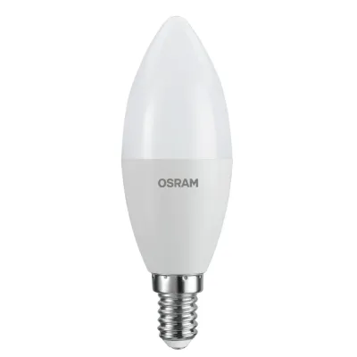 Лампа светодиодная LED 7Вт E14 6500К 700Лм CRI95 свеча 170-250В (замена 60Вт) OSRAM