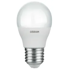 Лампа светодиодная LED 7Вт E27 2700К 700Лм CRI95 шарик 170-250В (замена 60Вт) OSRAM