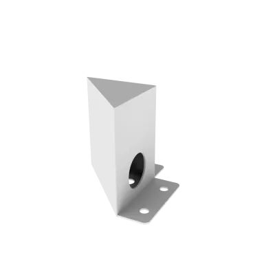 LIGHTLINE 90 DEG CONNECTOR WT RU LEDV