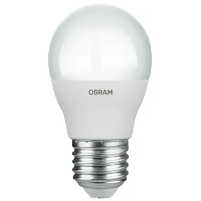 Лампа светодиодная LED 12Вт E27 6500К 1200Лм CRI95 шарик 170-250В (замена 100Вт) OSRAM