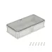 Корпус IP67,600х300х146 (выс.крышки 21),стнк.выбв.флнц.,прозр.крыш.