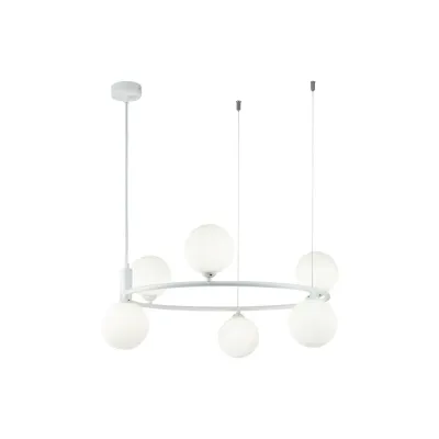 Светильник подвесной Maytoni Ring MOD013PL-06W G9х6х25W Белый