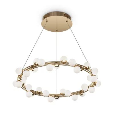 Светильник подвесной  Maytoni Tessara MOD081PL-L50G3K LED 55W Золото