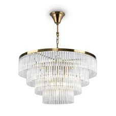 Светильник подвесной Maytoni Colonne MOD093PL-13BS E14х13х40W Латунь